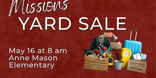 Missions Yard Sale