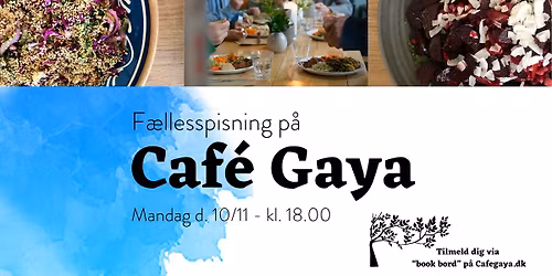 F\u00e6llesspisning p\u00e5 Gaya - November