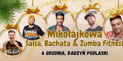 Miko\u0142ajki - Zumba Fitness Masterclass & Warsztaty taneczne z Rodrigo Rodriguez
