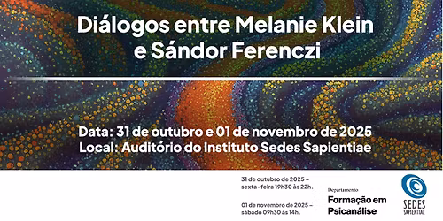 Di\u00e1logos entre Melanie Klein e S\u00e1ndor Ferenczi
