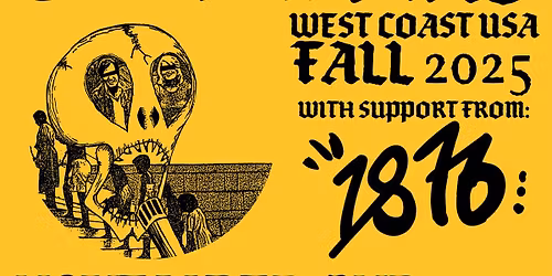 Subhumans at Harlow's with 1876 and Whoreified