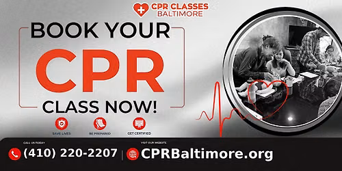 Infant Red Cross BLS CPR and AED Class in Baltimore