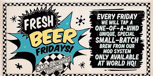 Fresh Beer Fridays at Ska HQ \ud83c\udfc1\ud83c\udfb3\ud83d\udca5