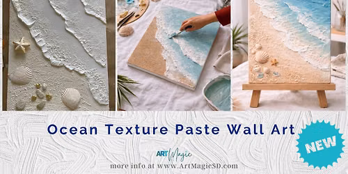 Ocean Texture Art Workshop | Oceanside