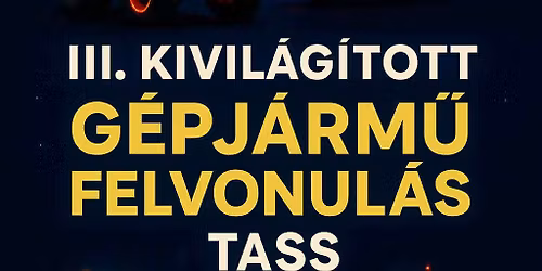 \ud83c\udf84\u203c\ufe0f III. KAR\u00c1CSONYI G\u00c9PJ\u00c1RM\u0170 FELVOLUL\u00c1S TASS\u203c\ufe0f\ud83c\udf84