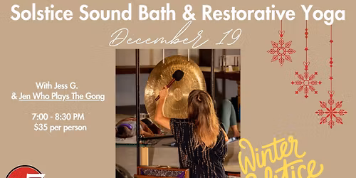 Solstice Sound Bath & Restorative Yoga