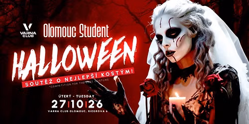 Olomouc Student HALLOWEEN \/ Varna Club 27.10.26