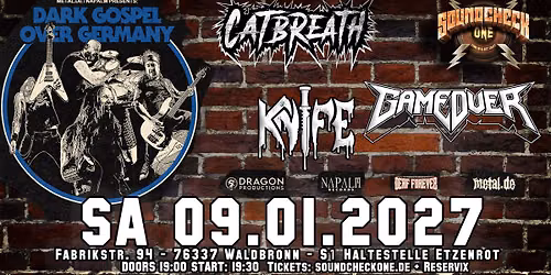 Knife - Game Over - Catbreath - Dark Gospel Over Germany