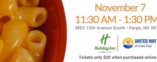 2nd Annual Cheesy for Charity- A Mac & Cheese contest for United Way of Cass-Clay