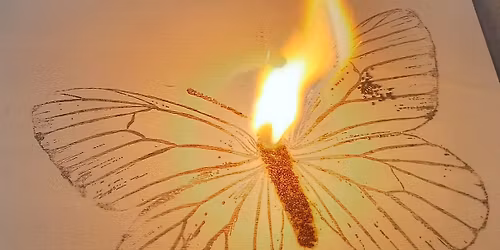 Wild Card Wednesday: Innovative Art-Gun Powder Painting