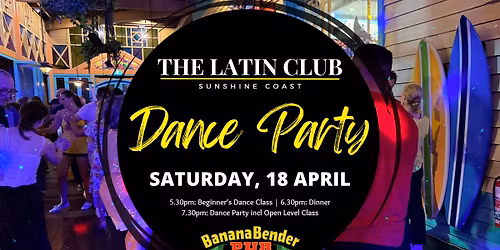 Latin Dance Lesson & Party @Banana Bender Pub - 18 April
