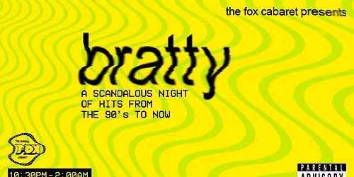 bratty - 90s-Now Dance Party