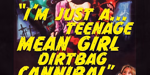 Halloweenfest med temat \u201cI\u2019m just a teenage mean girl dirtbag cannibal\u201d