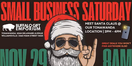 Small Business Saturday @Buffalo Gift Emporium