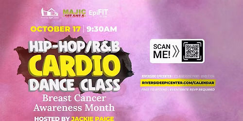 Hip-Hop and R&B Cardio Dance with Jackie Paige