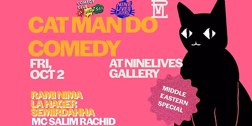 Cat Man Do - English Stand-up Pro Showcase Show
