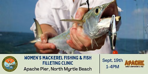 Women's Mackerel Fishing and Fish Filleting Clinic