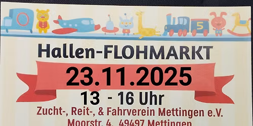 Hallen Flohmarkt beim ZRFV Reitverein Mettingen e.V.
