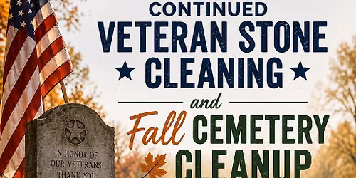 Mountain View Cemetery Cleanup 