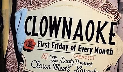 CLOWNOAKE - Clown Meets Karaoke. Seriously. It's Really Happening.