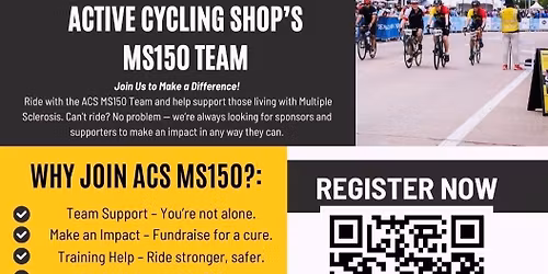 MS150 2026 Active Cycling Team