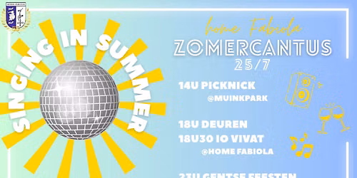 Zomercantus - Home Fabiola
