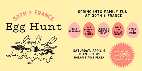 50th & France Egg Hunt
