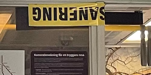 SANERING biljettsl\u00e4pp