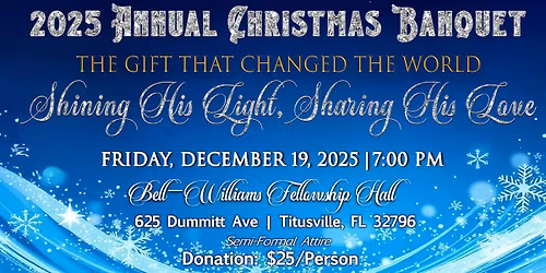 2025 Annual Christmas Banquet