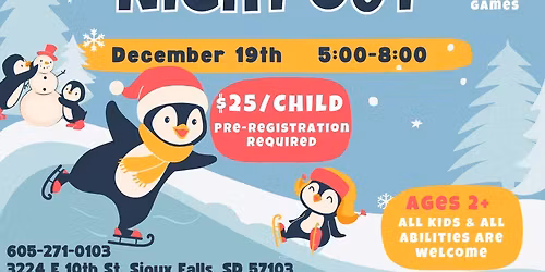 Parent's Night Out at We Rock The Spectrum Sioux Falls