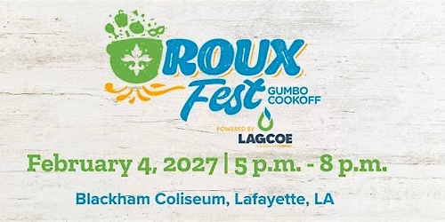Roux Fest Gumbo Cookoff powered by Lagcoe
