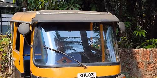 Mit der Autorikshaw durch Goa...Abenteuer, Str\u00e4nde, Palmen,Tschungel, Tempel und Kultur