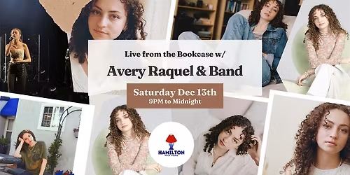 Live from the Bookcase w\/Avery Raquel & Band