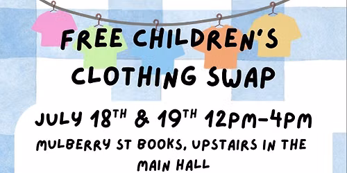 Kids Clothing Swap! 