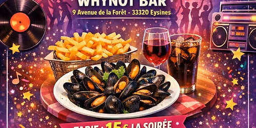15 EUROS REPAS DANSANT ANNEE 80 ET FIESTA