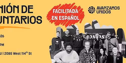 Volunteer Meeting (En Espa\u00f1ol)