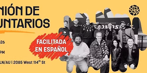 Volunteer Meeting (En Espa\u00f1ol)