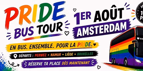 PRIDE AMSTERDAM - BUS TOUR