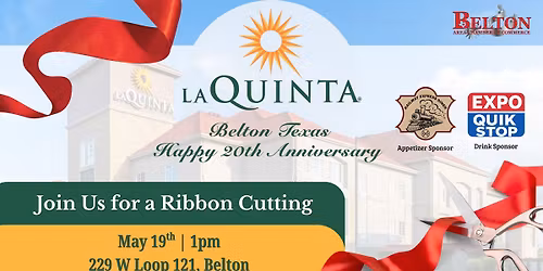 La Quinta Inn & Suites 20th Anniversary Ribbon Cutting Celebration