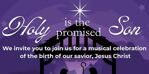 Holy is the promised Son