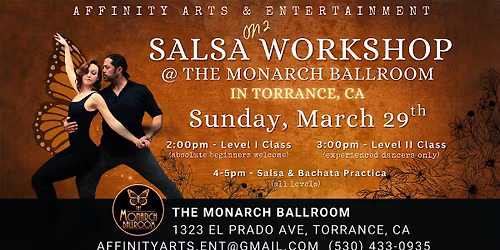 Salsa Dance Workshop in Torrance, CA