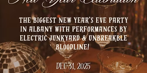 Merry Acres New Year\u2019s Eve Celebration with Electric Junkyard & Unbreakable Bloodline