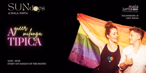 SUNDays @MalaJunta: Atipica Queer Milonga 