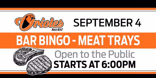 Bar Bingo: Meat Trays
