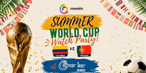 Colombia vs Portugal (Watch Party)