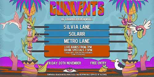 CURRENTS W\/ Silvia Lane \/\/ Solarr \/\/ Metro Lane