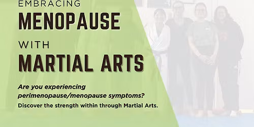 Menopause Martial Arts