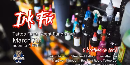 Ink Fix at Steel Rod Tattoo