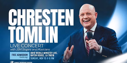 Chresten Tomlin Live Gospel Music Concert