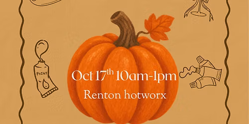 Sip & paint pumpkins at Renton Hotworx